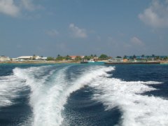 03-Leaving the airport for the Dhigufinolhu atol